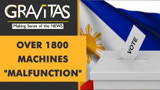 Gravitas  Philippines election Voters complaint of broken machines [upl. by Ablasor413]