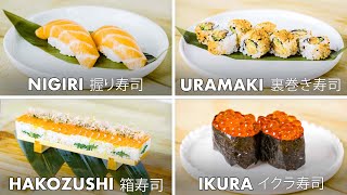 How To Make Every Sushi  Method Mastery  Epicurious [upl. by Adohr]