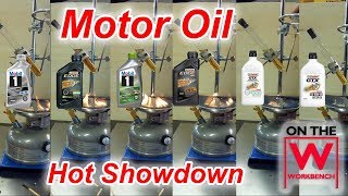 Motor Oil Testing  Hot Part 2 of 2 [upl. by Llerrud]