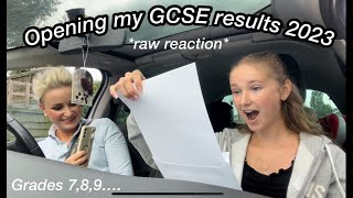 Opening my GCSE results 2024  live reaction [upl. by Lieno]