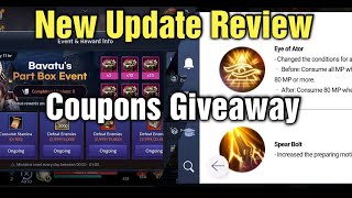 Black Desert Mobile New Update Review amp Coupons Giveaway [upl. by Enileoj]