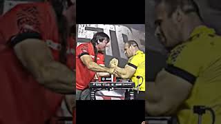 Strongest hook ever vs No Limits  Denis Cyplenkov vs Devon Larratt armwrestlingshorts viral [upl. by Joellyn]