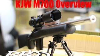 KJW M700 Overview Airsoft Sniper Rifle [upl. by Gearalt]