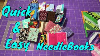 Quick and Easy Needle Book  Easy Beginner Sewing Project [upl. by Shelly675]