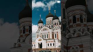 UNESCO WORLD HERITAGE SITES  Tallinn Estonia 😍 unesco estonia history [upl. by Draner]