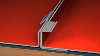 Metal Roofing  How to Install SnapOn Standing Seam Panel [upl. by Hardden]