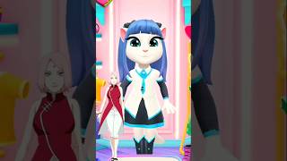 Sakura makeover by my talking angela 2💗✨cosplay ominachanshorts [upl. by Mutua]