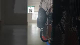 Spray fan rapid cooling and humidification industrial fan Cooling and humidifying fan [upl. by Oaoj116]