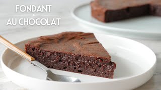 Le FONDANT AU CHOCOLAT  La recette facile du Meilleur Gâteau au Chocolat [upl. by Naresh]