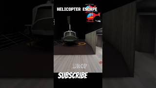 HELICOPTER ESCAPE from granny amp grandpa house shorts granny grannygame youtubeshorts [upl. by Kemppe]