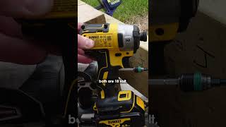 Makita DTD146 vs DeWalt DCF887 impact driver [upl. by Alaikim]