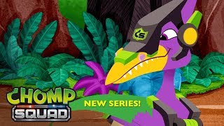 Viaje a la cima 🤧 Episodio 21  Chomp Squad España ¡Series Nuevas [upl. by Hiroshi]