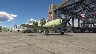 War Thunder 159 Wyvern Engine SoundGameplay LOUD AUDIO [upl. by Aryahay253]