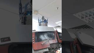 Watching statue Optimus Prime from Bumblebee Movie at MyToy Amcorp Mall Petaling Jaya Malaysia [upl. by Nani]