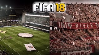 LA BOMBONERA Y EL MONUMENTAL EN FIFA 18  EL REALISMO DE LOS ESTADIOS SERÁ INCREÍBLE  NOVEDADES [upl. by English38]