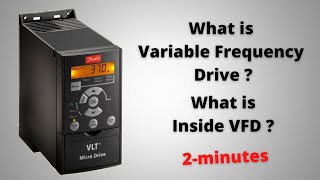 What is VFD  Whats Inside VFD  Variable frequency drive Working  VFD MOTOR Control [upl. by Navlys]