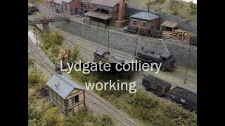 Lydgate model railway colliery working [upl. by Niltiak]