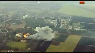 Video Shows Storm Shadow Strike on Command Post in Kursk  11 Hits [upl. by Petr562]