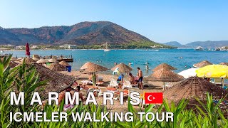 Marmaris Icmeler Walking Tour Turkey 4K [upl. by Melita]