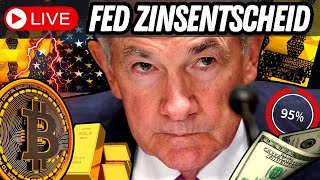 🔴 FED ZINSENTSCHEID LIVE  BITCOIN SHOWDOWN  LIVE ANALYSE DEUTSCH [upl. by Eaner]