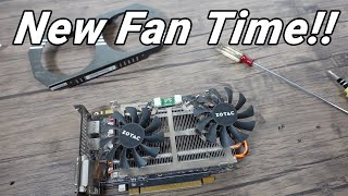 GTX 970 Fan Replacement [upl. by Rhyner834]