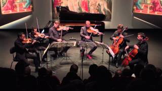 The Quatuor Ebène plays Souvenir de Florence by Tchaikovsky [upl. by Ozan386]