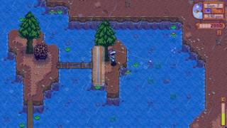 How I got my Walleye fish  Stardew Valley [upl. by Fitton442]