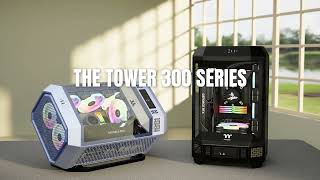 Thermaltake The Tower 300 Series Chassis Product Animation [upl. by Terrell]