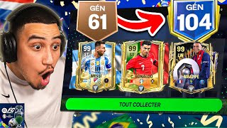 PACK OPENING RONALDO 99  15000FC POINT POUR LES 104 GEN 🤩 [upl. by Hanaj]