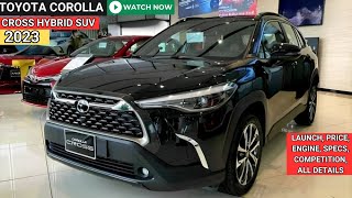 TOYOTA LAUNCH COROLLA CROSS PREMIUM SUV IN INDIA 2024  PRICE LAUNCH DATE REVIEW  UPCOMING CARS [upl. by Sivla577]