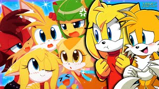 TAILS HAS GIRLFRIENDS  Tails and Zooey VS DeviantArt Part 2 [upl. by Bhayani159]