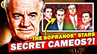 quotThe Sopranosquot cast in quotGodfatherquot amp quotGoodfellasquot 28 SECRET Cameos [upl. by Nwahsauq]