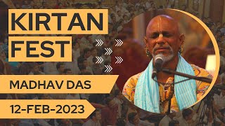 Kirtan Fest 2023  HG Madhav Das  12th February 2023  ISKCON Chowpatty [upl. by Dalston]