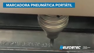 Marcadora Pneumática Portátil DOT6P  EUROSTEC [upl. by Zeb601]