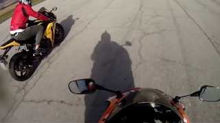 CBR1000RR 07 Repsol vs CBR1000RR 08  slight mods [upl. by Mervin854]