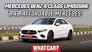 Mercedes Benz A Class Limousine  Sabse Sasti Mercedes  Hindi Review  What Car India [upl. by Antoine]