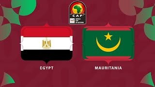 🔴EGITO x MAURITÂNIA AO VIVO  COPA DAS NAÇÕES AFRICANAS  NARRAÇÃO⚽️ [upl. by Ellehsat920]