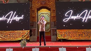 bawa dia kembali  mahalini performed by joseph hidayat  Eductions 2 Undiksha 2024 [upl. by Dewain]