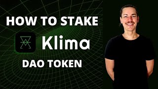 How to stake Klima DAO l Passive Income best Project Fully Explained [upl. by Lavud]