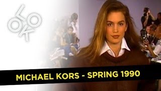 Michael Kors Spring 1990 Fashion Flashback [upl. by Ycnay522]