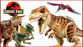 ALL LEGO Dinos Jurassic World Compilation  Lego Speed Build for Collectors [upl. by Dreher]