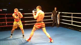 Wojciech Kosowski vs Tomasz Gromadzki muay thai vs boks [upl. by Oribel]