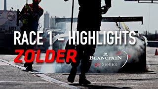 RACE 1  ZOLDER  Blancpain GT Series 2018 [upl. by Magdau442]