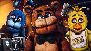 VISITING THE FNAF MOVIE SET [upl. by Norej]