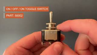 How to Wire a Bow Light to a 2Position Toggle Switch [upl. by Zachery]