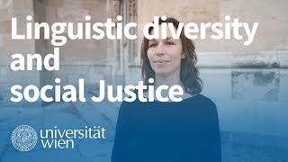 Linguistic diversity and social Justice Clara Holzinger explains her research [upl. by Melba]