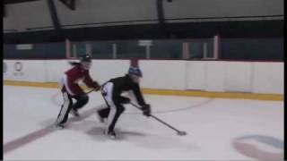 Ringette Skills Video Ring Handling [upl. by Lemar]