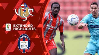 Cremonese vs Crotone Extended Highlights  Coppa Italia Frecciarossa  CBS Sports Golazo [upl. by Ococ]