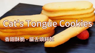 LANGUE DE CHAT Cats Tongue 猫舌饼干 [upl. by Susi]