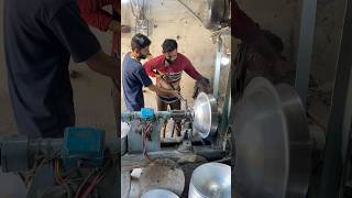 How to make stainless steel large bowl utensils shorts reels [upl. by Gausman]